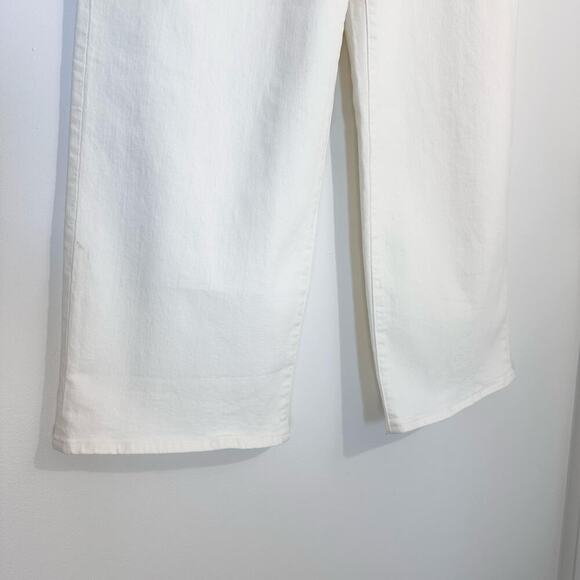NWT Madewell The Petite Perfect Vintage Wide-Leg Crop Jean | Tile White | SZ 31P - Picture 7 of 12